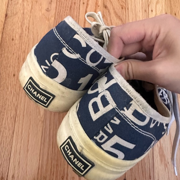 Chanel Canvas Sneakers - Picture 2 of 4